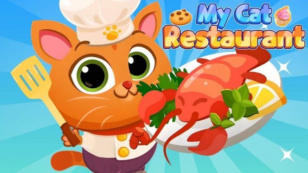 My Cat Restaurant: Cooking Simulator Game Online