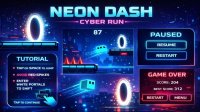 Neon Runner: Cyber Arcade
