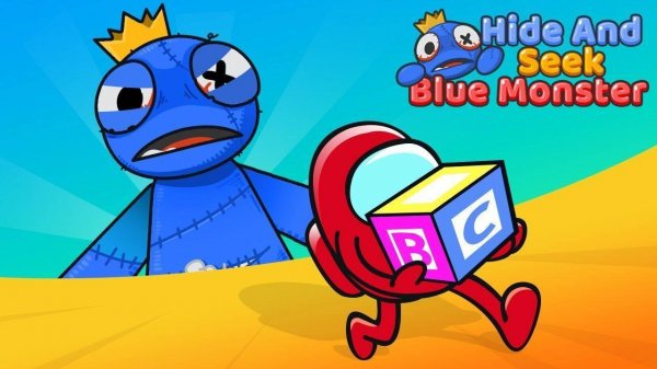 Hide And Seek: Blue Monster - Puzzle Adventure Game