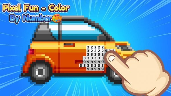 Pixel Fun Color By Number: Art Puzzle Game Online
