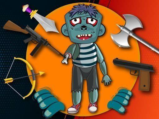 Kick The Zombie - Halloween Clicker Game Online Arcade Game
