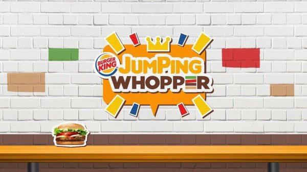 Jumping Whooper: Endless Burger Jumping Game Online