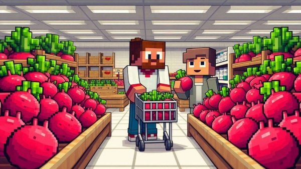 CraftMart: Food Shop Simulator Online Game