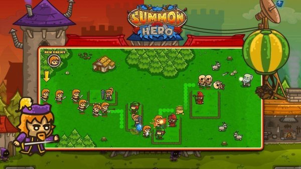 Summon the Hero: Fantasy Tower Defense Online Game