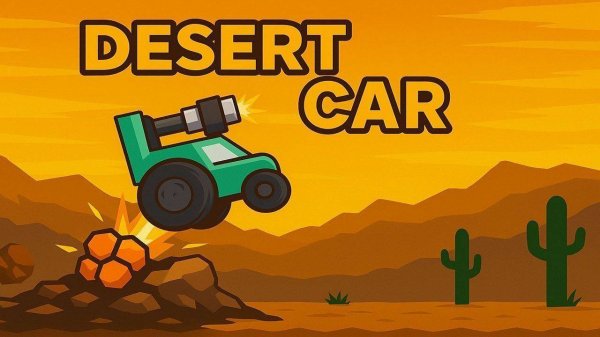 Desert Car Shooting Game Online