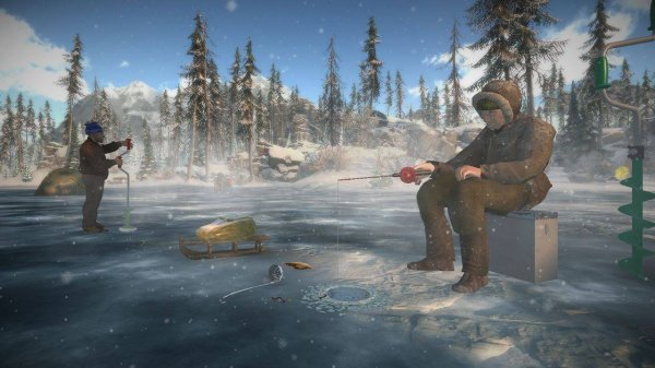 Ice Fishing 3D: Winter Lake Adventure Game