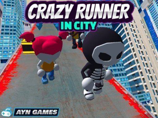 Crazy Runner in City - Endless Running Online Game