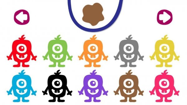 Colors Monster Learning Game - Fun Color Matching Puzzle