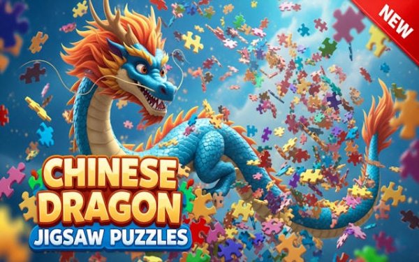 Tile Puzzle: Dragon Mosaic